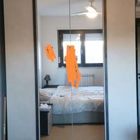 ARMADIO MONDO CONVENIENZA 4 ANTE CON SPECCHIO 