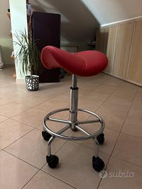 Sgabello rosso physa