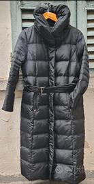 Cappotto nero piuma Zara