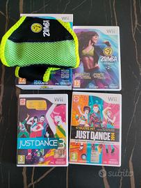 Just dance e Zumba per Wii