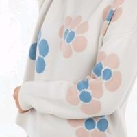 Maglione donna fiori – tg unica oversize 