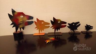 Lupetti ferro battuto