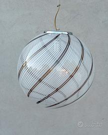 Lampadario in vetro di Murano 