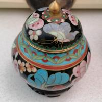 DUE VASI GIARA CLOISONNÉ CINESI