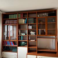 Mobile tv libreria in legno