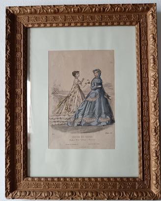 Grande stampa moda del 1800_Moda del giorno
