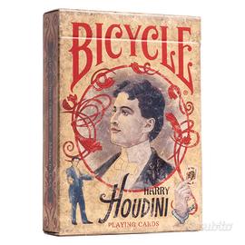 Mazzo di Carte Bicycle Harry Houdini Giochi Magia 