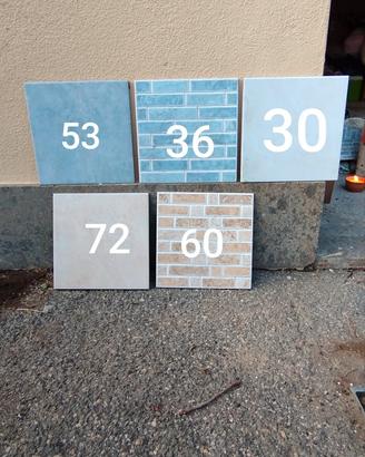 Gratis mattonelle nuove 20 x 20