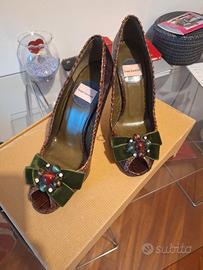 Scarpa décolleté tacco