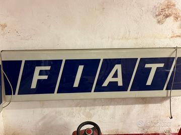 Insegna Fiat originale