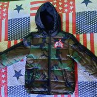Piumino Nike Air Militare taglia 132/147cm