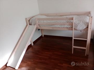 letto con scivolo per bambini