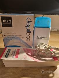 Epilatore scaldacera con strisce