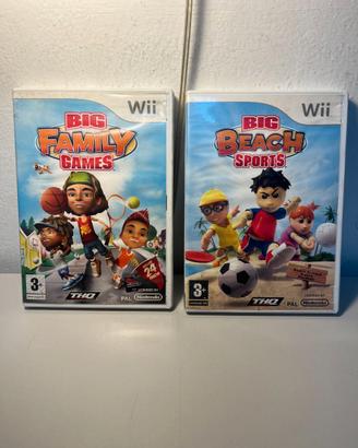 Big Family Games - Big beach Sports - Nintendo Wii