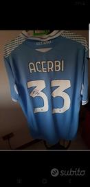 maglia Lazio Acerbi indossata 