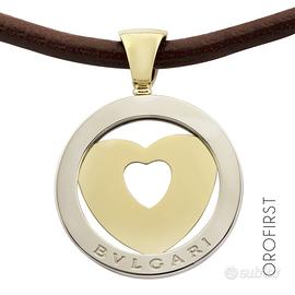 Collana Bulgari Originale con ciondolo cuore