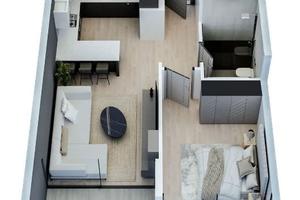 Moderno bilocale con balcone-BISCEGLIE MM1