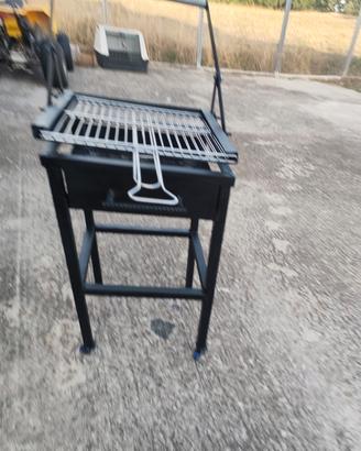barbecue girevole 