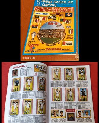 Ristampa anastatica album calciatori 69/70, 