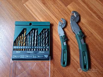 Set punte trapano 2 chiavi universali Parkside 