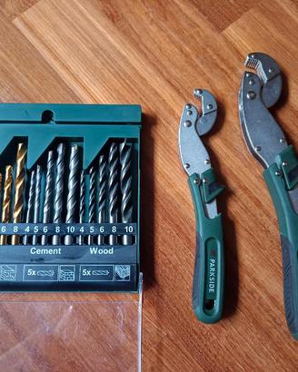 Set punte trapano 2 chiavi universali Parkside 