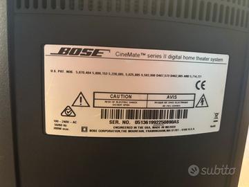 Home Theater 2.1 Bose CineMate Series II