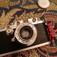 Leica IIIA 1936 con custodia e industar 50mm