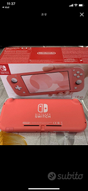 Nintendo switch lite rosa