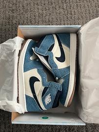 Scarpe Jordan 1 high denim