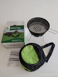 Barbeque Portatile con borsa termica