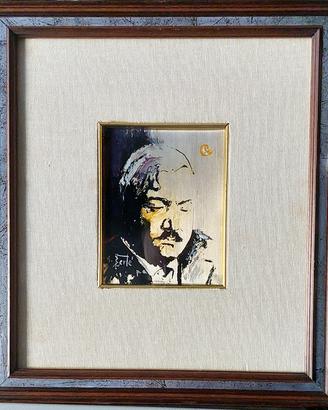 Antonio Bertè - Di Giacomo - Serigrafia su argento