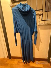 Abito Iceberg donna blu manica lunga