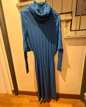Abito Iceberg donna blu manica lunga