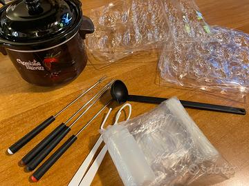 Fonduta cioccolato e kit preparazione cioccolatini