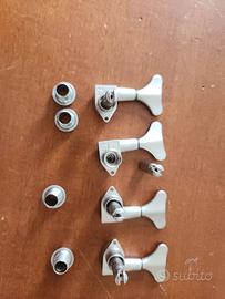 Meccaniche per Basso elettrico 2L 2R (una chiave è