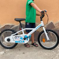 Bici da bambino taglia 16