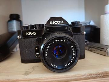 Ricoh kr5 con Riconar 55mm F2.2