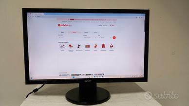 Monitor LED 22" Acer V223HQV, usato, perfettamente