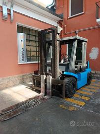 Muletto elettrico om e 70n