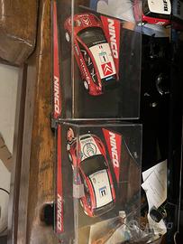 Due slot Ninco Rally ford focus e citroen c4