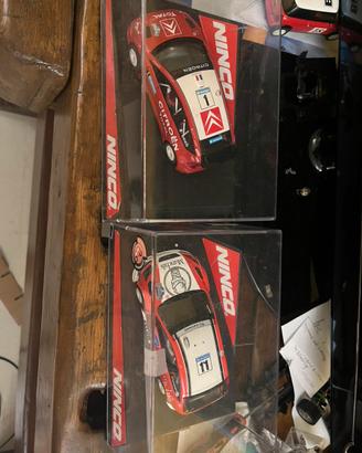 Due slot Ninco Rally ford focus e citroen c4