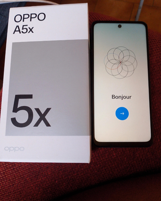 Oppo A5x 128gb come nuovo-scatola e cavo originale