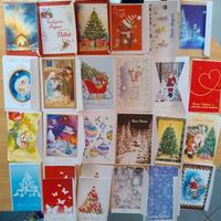Biglietti auguri Natale nuovi con buste 