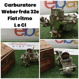 Carburatore Weber frda 32 e Fiat ritmo