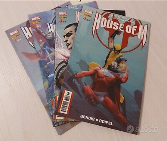 Marvel miniserie completa house of m usato  Livorno