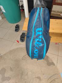 borsone da tennis Wilson per 12 racchette