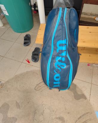 borsone da tennis Wilson per 12 racchette