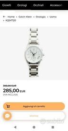 Orologio Uomo Crono Calvin Klein SWISS MADE