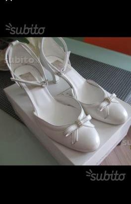 Scarpe sposa nr.38 X MATRIMONIO O CERIMONIA