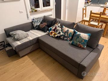 Divano letto angolare/contenitore IKEA